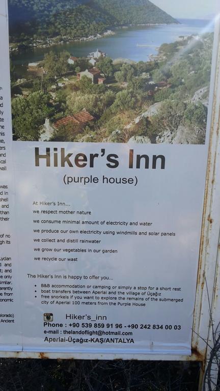 Hiker'S Inn-Purple House Kaleucagiz Luaran gambar